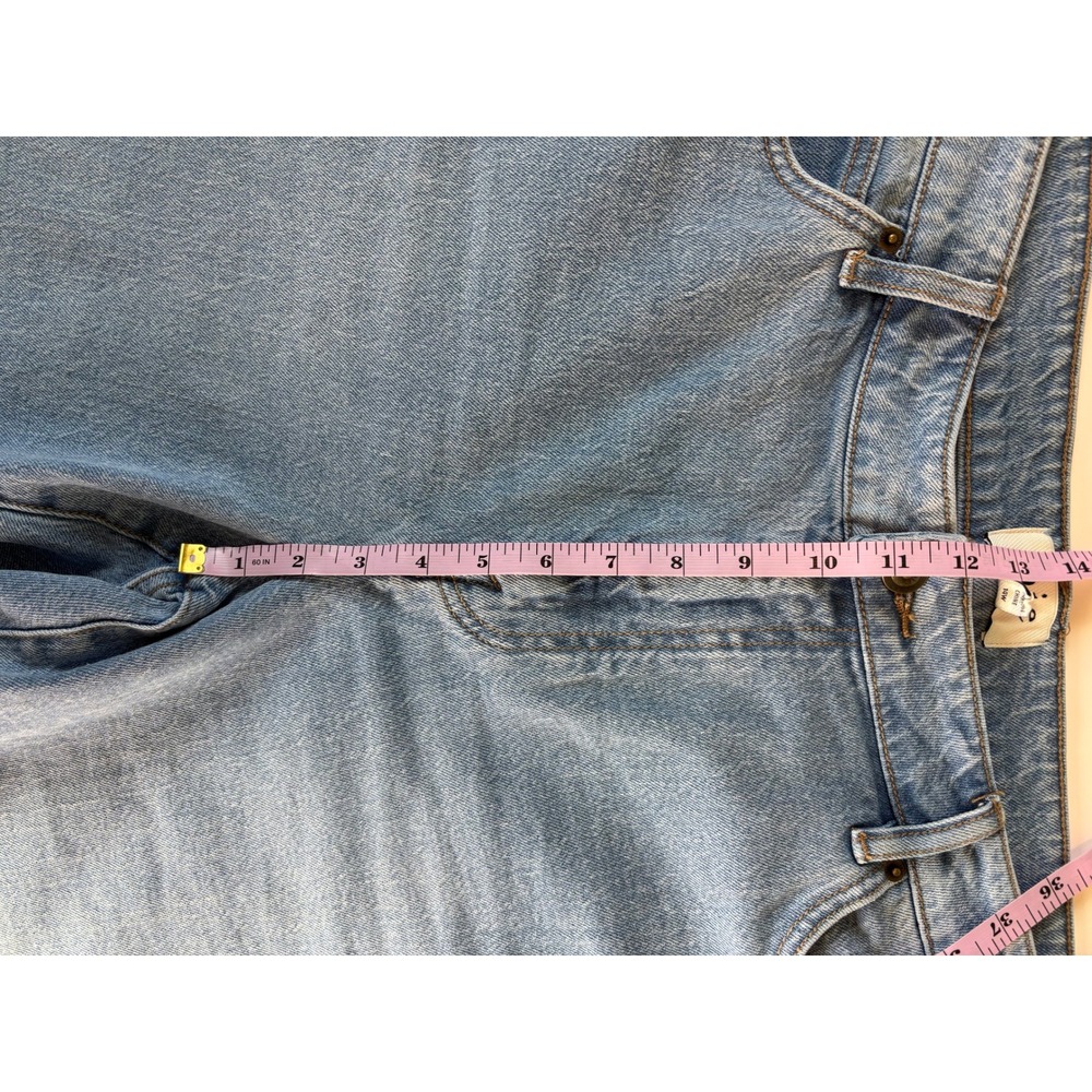 Joie Sylvie Straight Ankle Jeans Blue Medium Wash Stretch Denim Size 14W - Picture 12 of 15